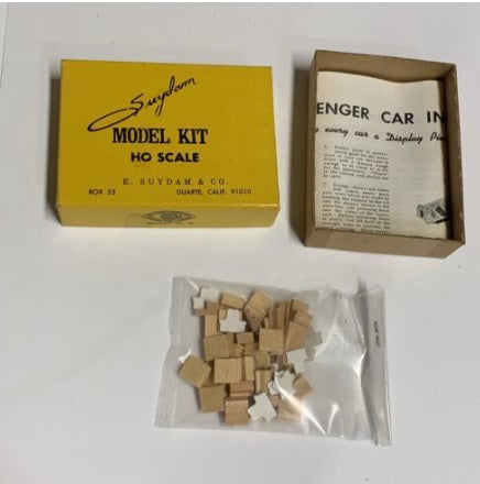Suydam 413 HO Passenger Car Interiors Wood Kit
