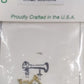 Custom Finishes 215 HO EMD Single Chime Airhorn Brass Part (Pack of 2)