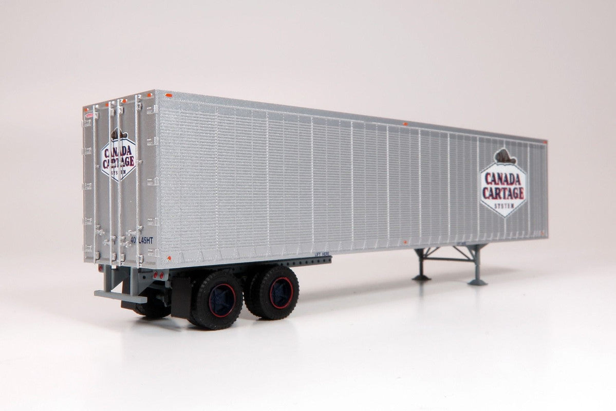 Rapido Trains 403106 HO Canada Cartage 45' Trailmobile Dry Van Trailer #405L45HT