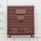 Lionel 6464-7 Five Panel Plastic Brown Boxcar Door