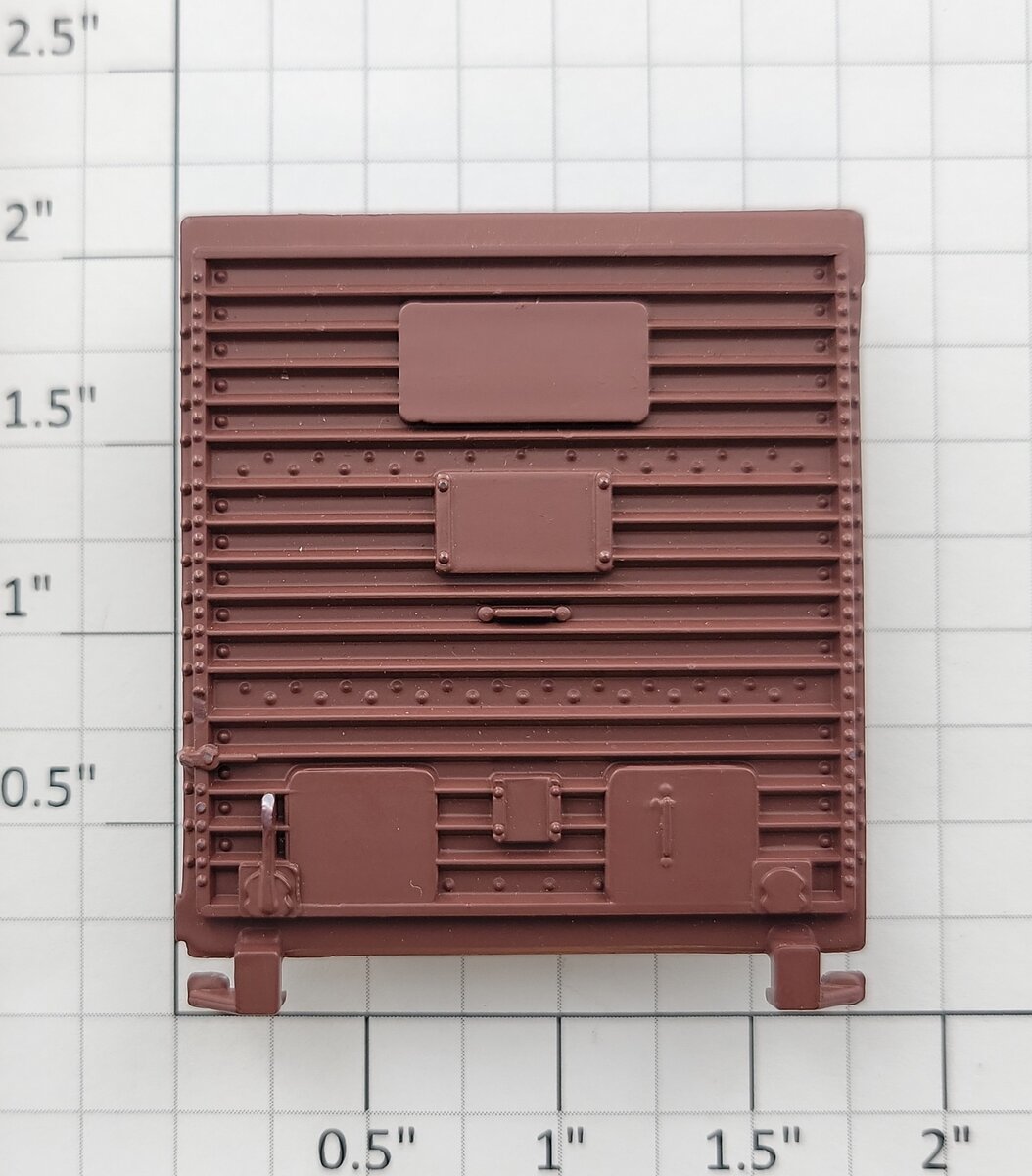 Lionel 6464-7 Five Panel Plastic Brown Boxcar Door