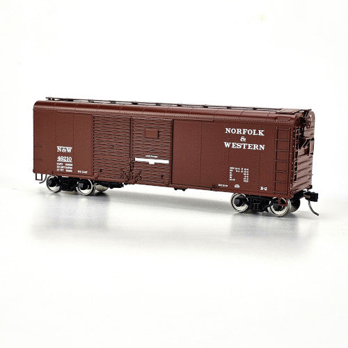 Bowser 43311 HO Norfolk & Western X31 B2 4-Dr Round Flush Roof Boxcar #49222