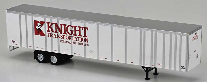 Bowser 43292 HO Knight Trailer 53' Platewall Highway Trailer #8021