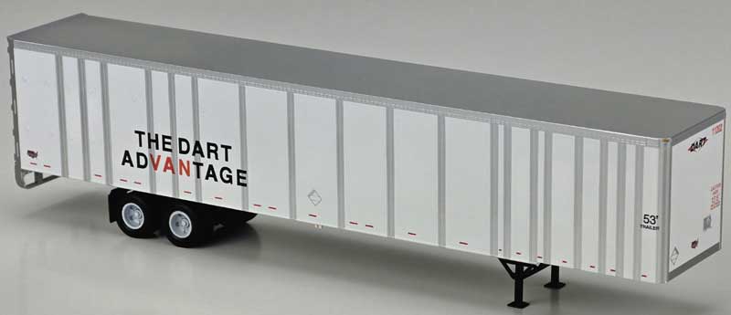 Bowser 43289 HO DART Trailer 53' Platewall Highway Trailer #11202
