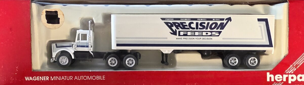 Herpa 6021 HO Precision Feeds Tractor Trailer