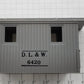 Lionel 6420-7 D.L. & W. Work Caboose Dark Gray Cab without Chimney