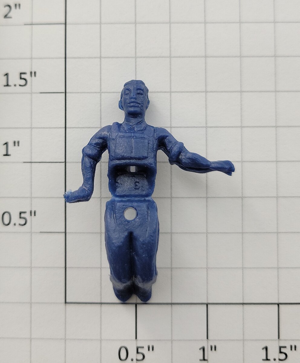 Lionel 50-76 Blue Seated Crewman Figure