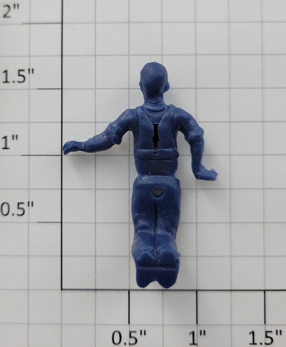 Lionel 50-76 Blue Seated Crewman Figure