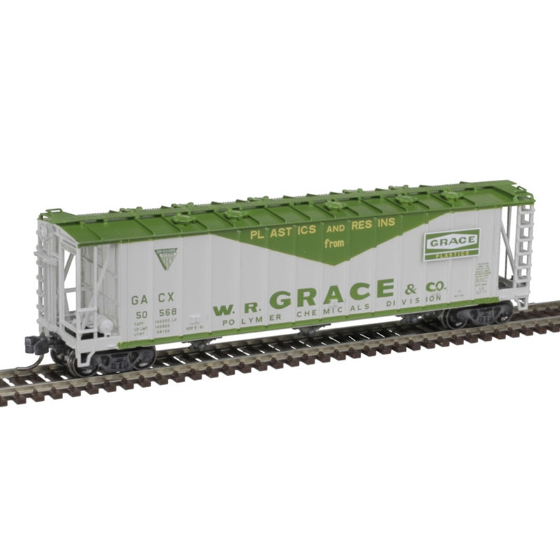 Atlas 50006345 N WR Grace & Co. RTR 3500 Dry-Flo Covered Hopper #50568