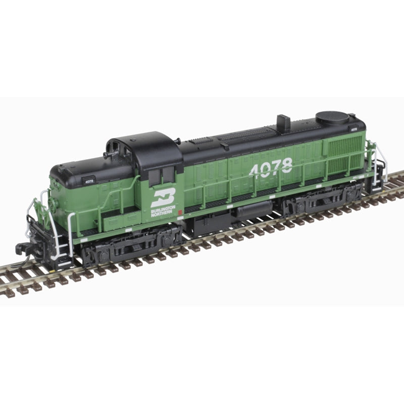 Atlas 40005508 N Burlington Northern Gold RS-3 Diesel Locomotive #4078