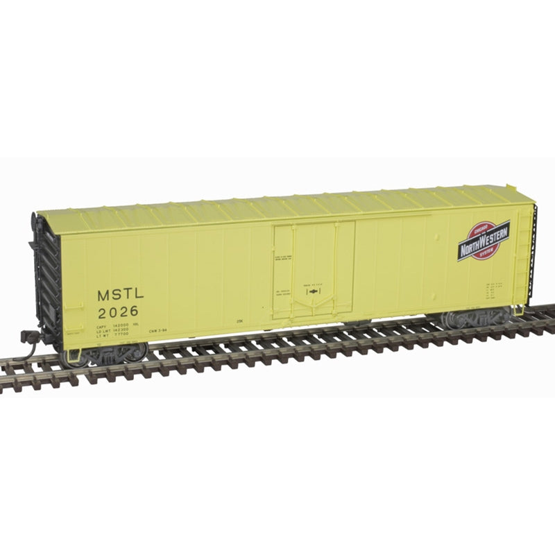 Atlas 20007026 HO Chicago & North Western 50' Plug-Door Boxcar #2026