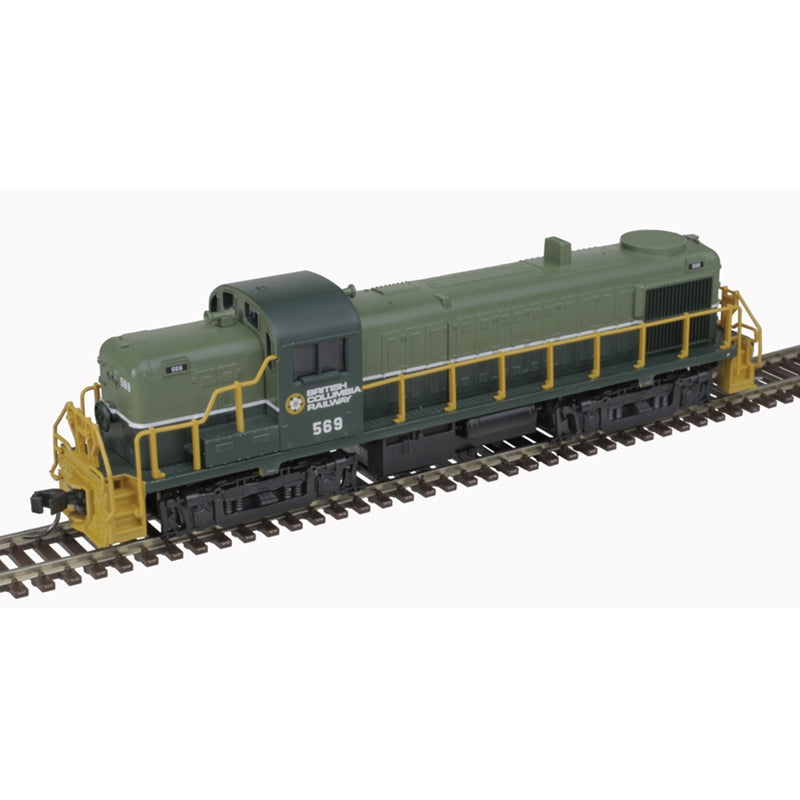 Atlas 40005475 N British Columbia Railway BCR RS-3 Diesel Locomotive #561