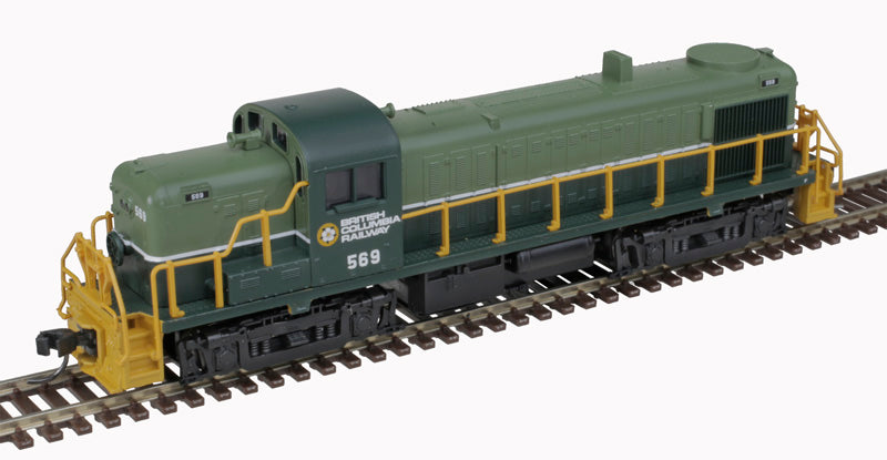Atlas 40005498 N British Columbia Gold RS-3 Diesel Locomotive #569