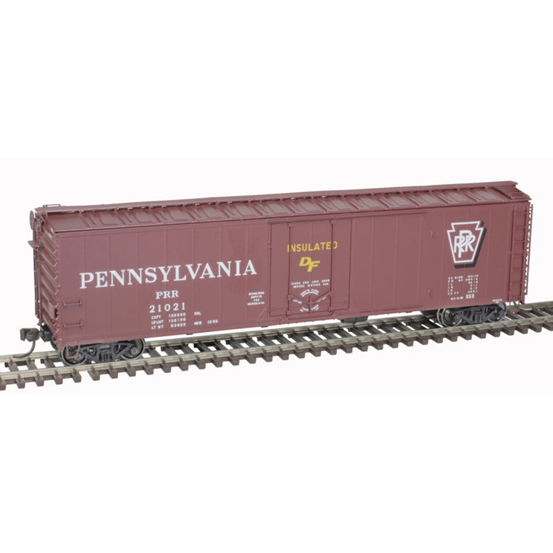 Atlas 20007033 HO Pennsylvania Railroad 50' Plug-Door Boxcar #21021