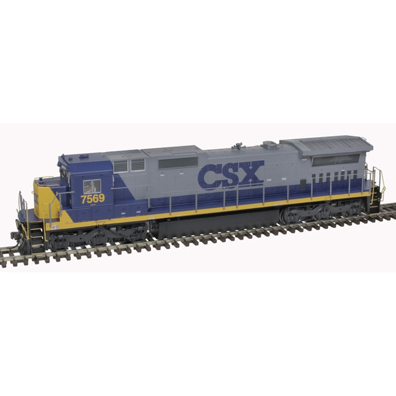 Atlas 10004183 HO CSX YN2 Dash 8-40C Diesel Locomotive #7586