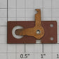 Lionel 2330-13 GG-1 Battery Insulator and Contact Assembly