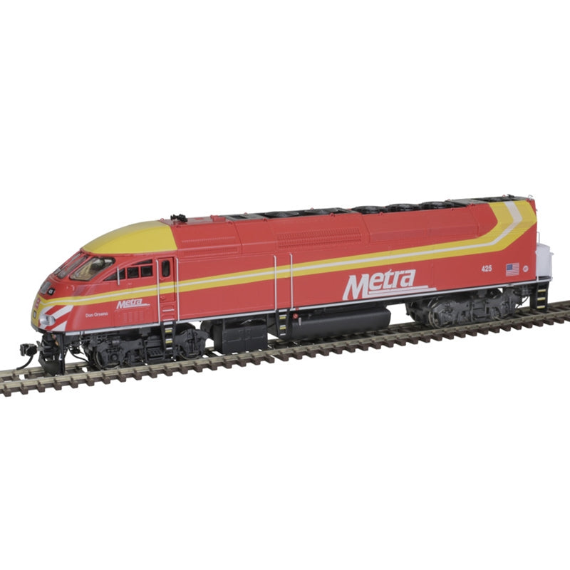 Atlas 10004161 HO Metra RI Heritage MP36 Diesel Locomotive w/DCC & Sound #425