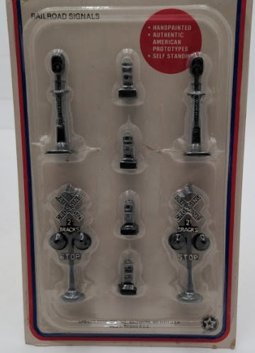 Life Like 01122 HO Scale Railroad Signals Handpainted (Pack of 8)