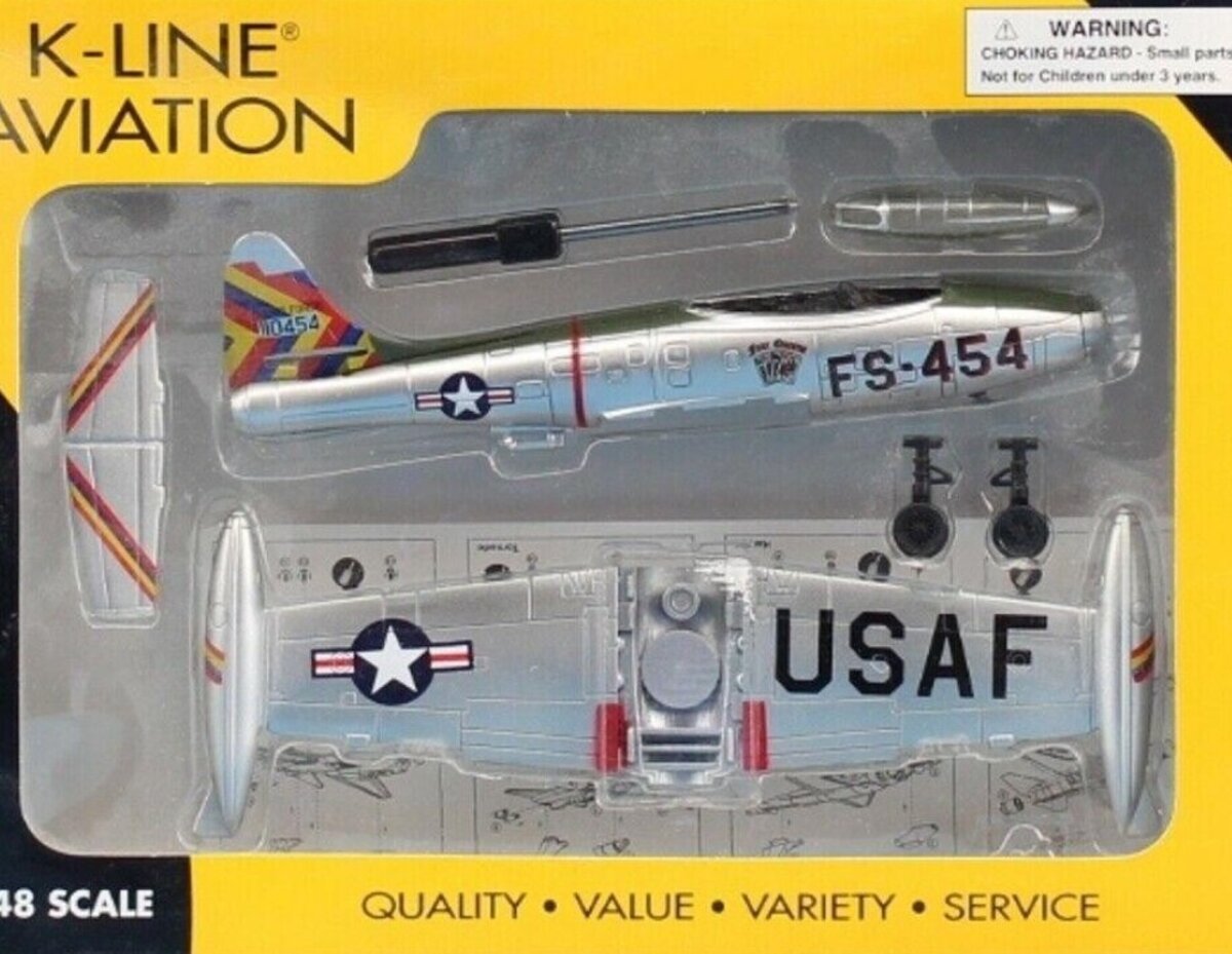 K-Line K-40231 1:48 USAF F-84G Fighter Plane