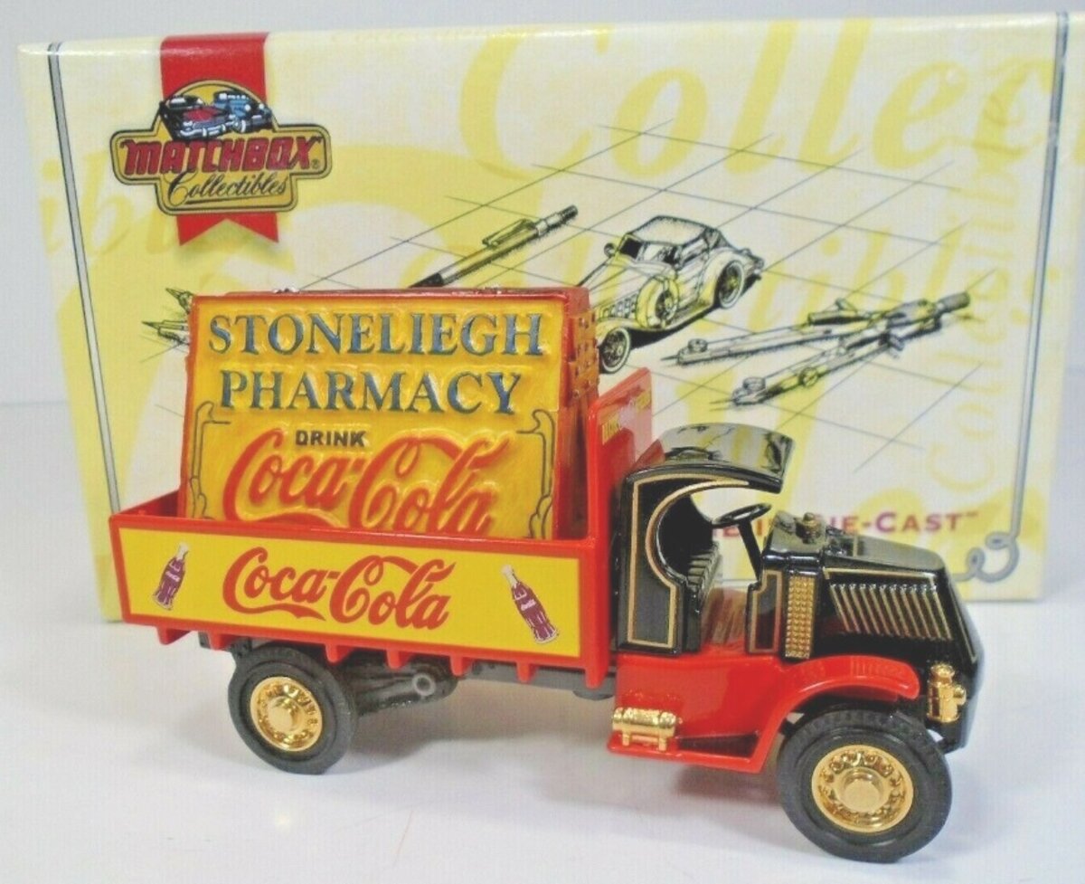 Matchbox YPC03-M 1:43 Diecast Coca-Cola Collection 1920 Mack AC Truck