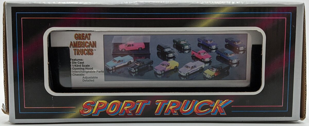 K-Line KL0801 1:43 Chevy Pickup Truck C1500 Reg Cab Sport Great American Trucks