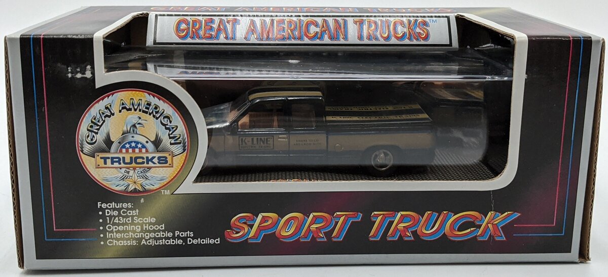 K-Line KL0801 1:43 Chevy Pickup Truck C1500 Reg Cab Sport Great American Trucks