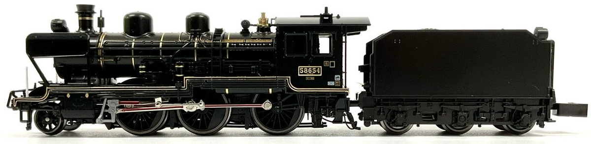 Kato 2028-2 N SL Hitoyoshi Type 8620 Steam Locomotive #58654