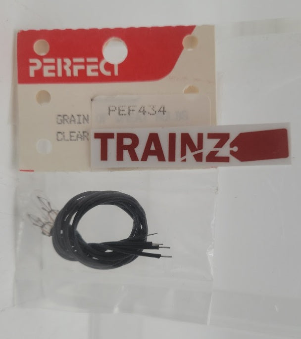 Perfect 434 HO Scale 12-15 Volt Grain Of Wheat Clear Light Bulb (Pack of 2)