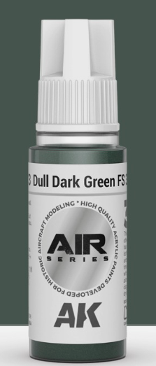 AK Interactive AK11873 Air Series Dull Dark Green FS 34092 17 ml Paint Bottle
