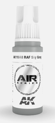 AK Interactive AK11848 Air Series RAF Sky Grey 17 ml Paint Bottle