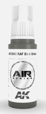 AK Interactive AK11840 Air Series RAF Dark Green 17 ml Paint Bottle