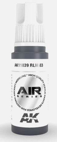AK Interactive AK11839 Air Series RLM 83 17 ml Paint Bottle