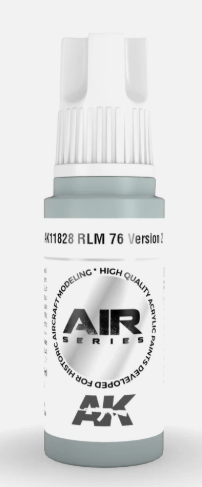 AK Interactive AK11828 Air Series RLM 76 Version 2 17 ml Paint Bottle