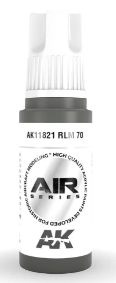 AK Interactive AK11821 Air Series RLM 70 17 ml Paint Bottle