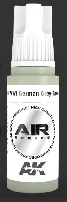 AK Interactive AK11808 WWI German Grey-Green Primer 17 ml Paint Bottle