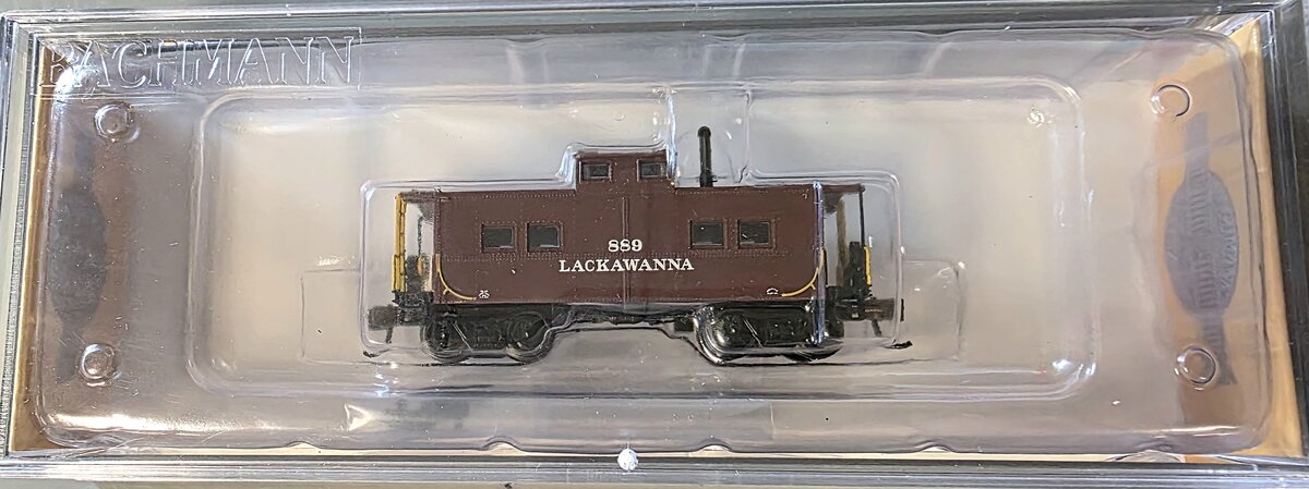 Bachmann 16868 N Lackawanna Northeast Steel Caboose #889