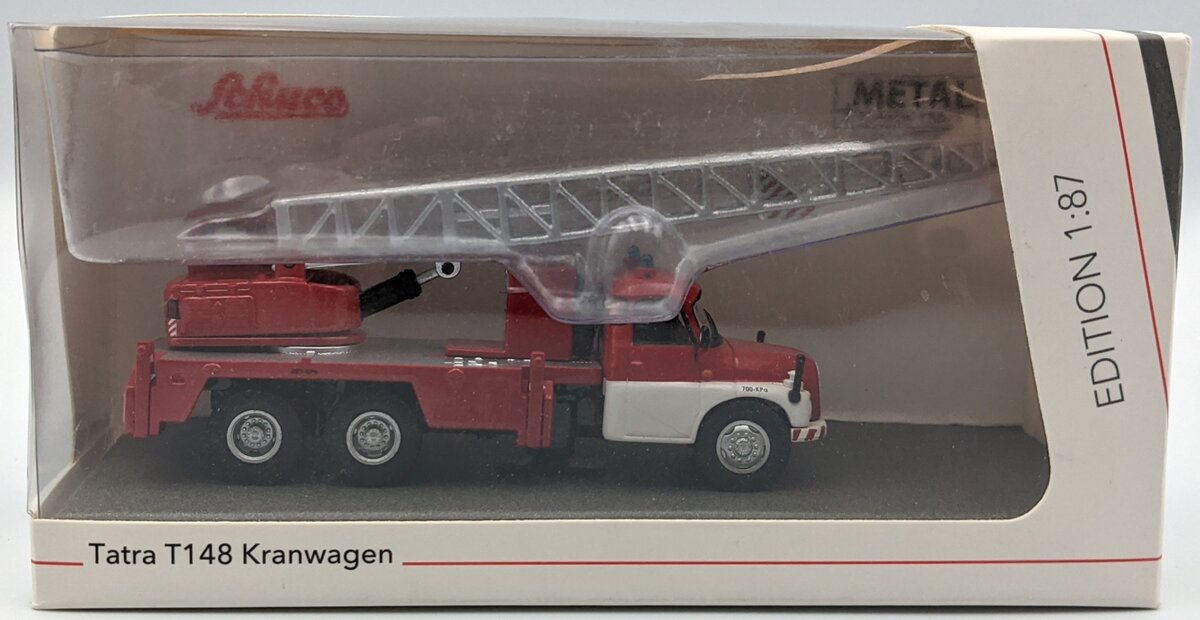 Schuco 452668300 1:87 Tatra T148 Mobile Crane Truck Diecast Model
