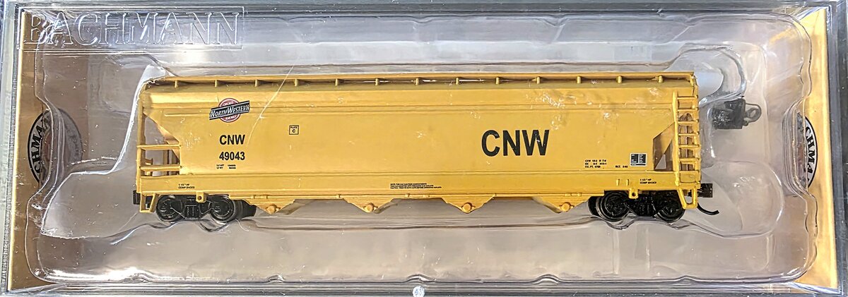Bachmann 17567 N Chicago and North Western ACF 56' Center-Flow Hopper #49043
