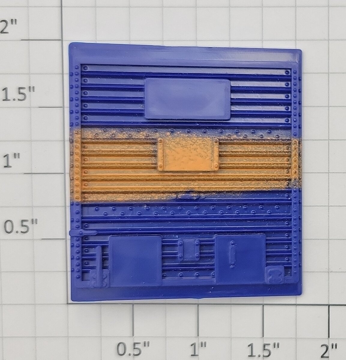 Lionel 6464-7 Blue and Orange Boxcar Door