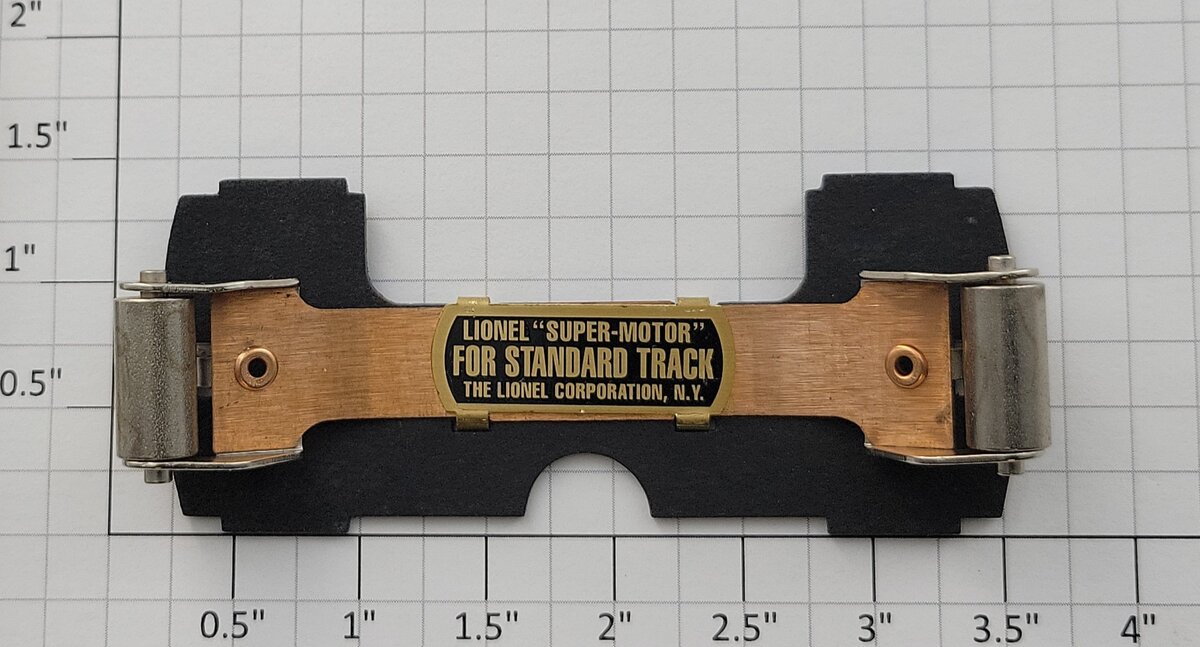 Lionel SM-59 Super Motor Collector Pickup Plate - Complete