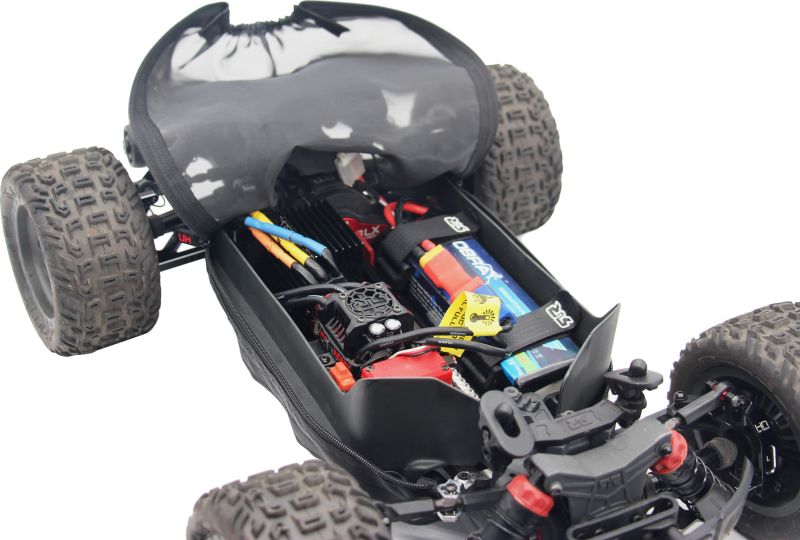 Hot Racing ATF16SWB Arrma 4WD SWB Composite Chassis Dirt Guard Cover