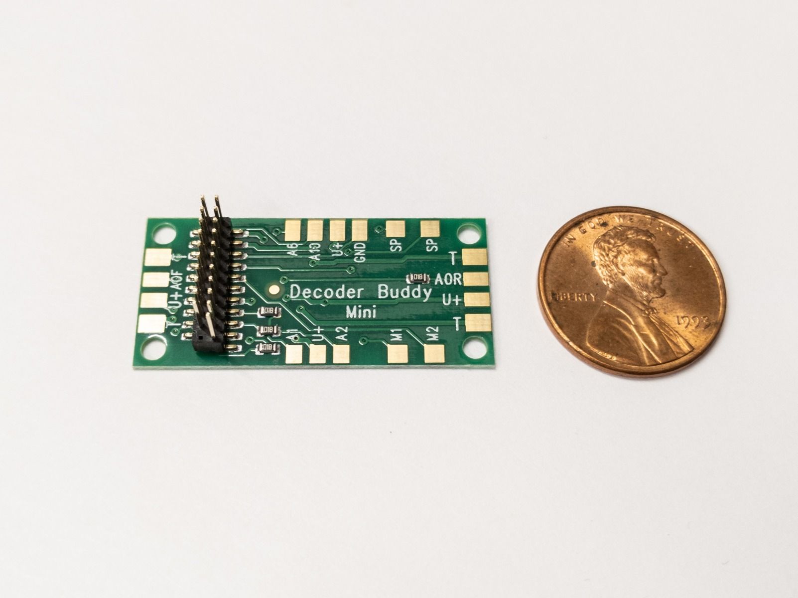 Nixtrainz NTZ-3 Decoder Buddy Mini with 0 Ohm 2.2K Axial Resistors