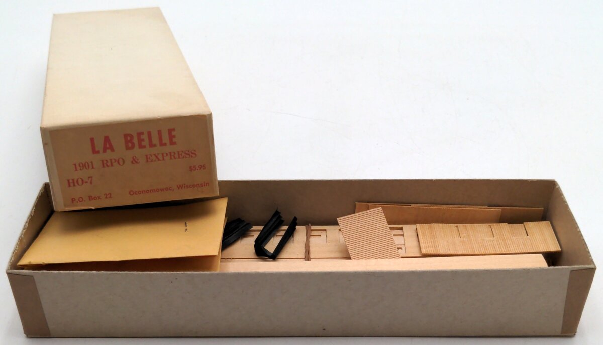 LaBelle Woodworking Co. HO-7 1901 RPO & Express Wood Kit