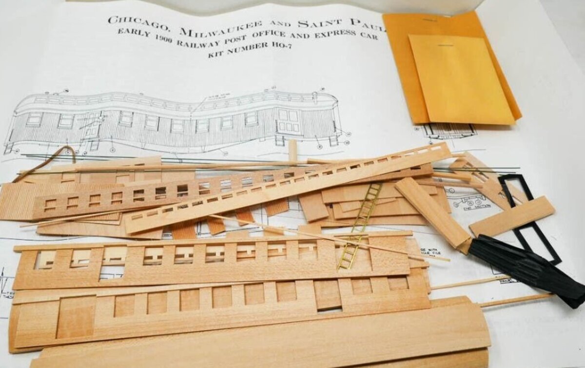 LaBelle Woodworking Co. HO-7 1901 RPO & Express Wood Kit