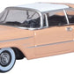 Oxford Diecast 87IC59001 HO Persian Pink 1959 Imperial Crown 2 Door Hardtop Car