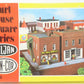 Heljan 602 Con-Cor N Scale Two Typical Early 1900 Brick Storefront Buildings Kit