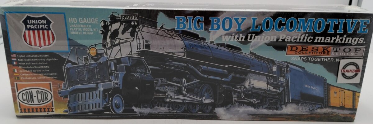 Con-Cor 0001-000201 HO Union Pacific Big Boy Steam Loco Plastic Model Kit