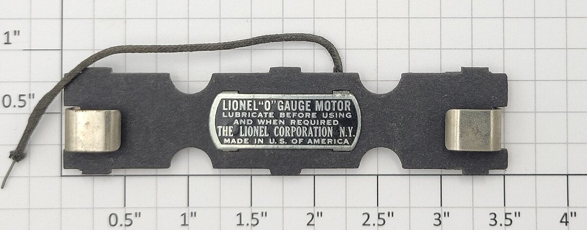 Lionel 616M-14 O Gauge Steam Loco Collector Pickup Shoe Plate - Wired