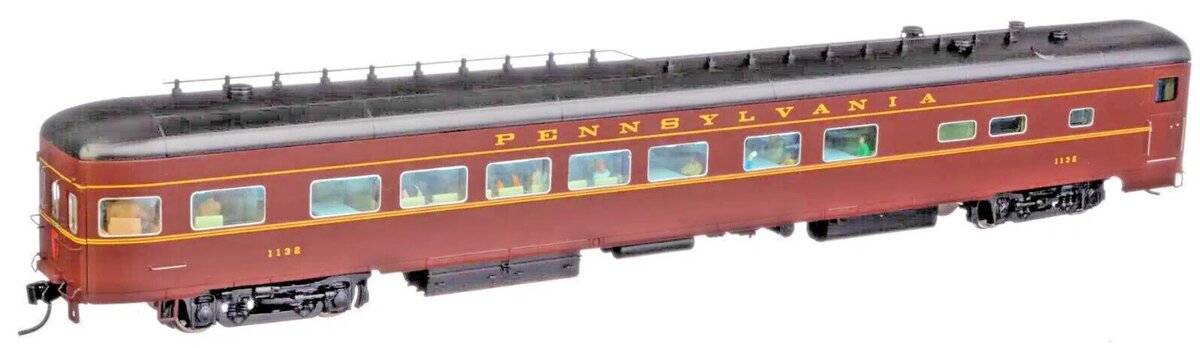 Walthers 920-9730 HO Proto Pennsylvania Buffet-Lounge Observation Car # 1132