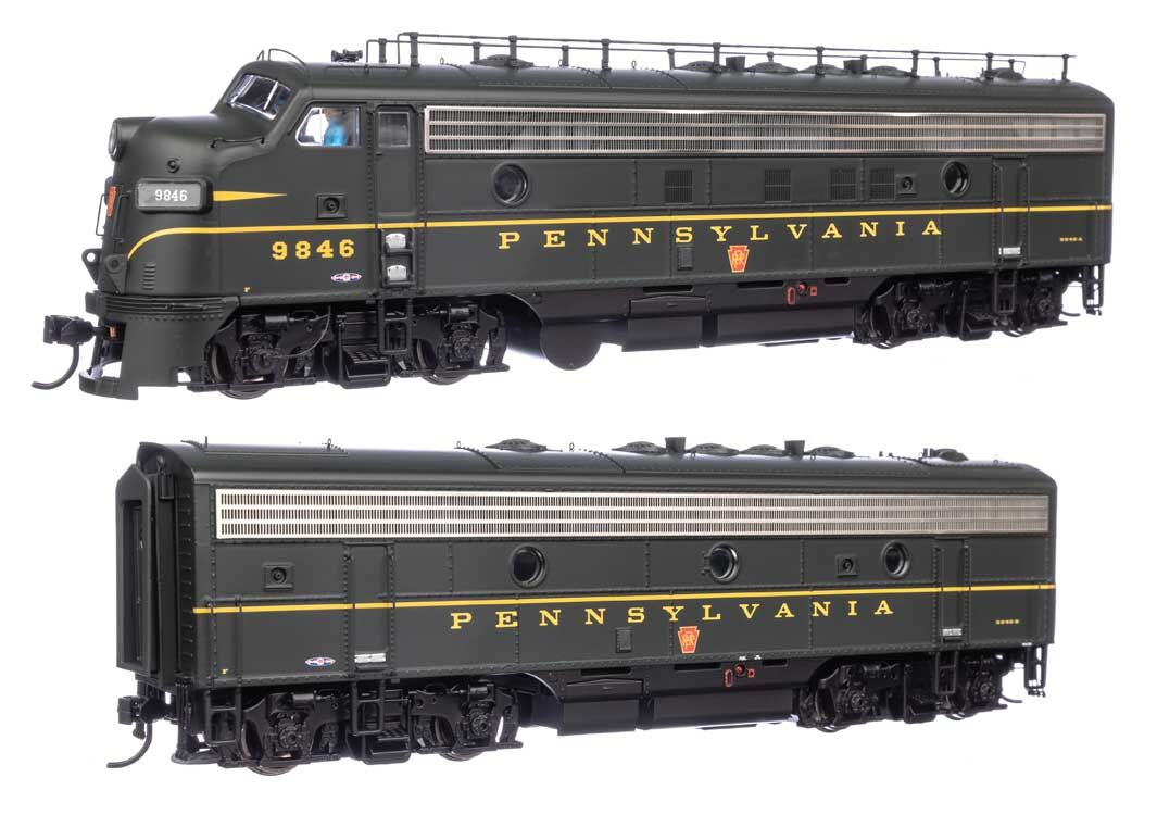 Walthers 920-49539 HO PRR EMD FP7 & F7B Diesel Loco - Standard DC #9846A, #9846B